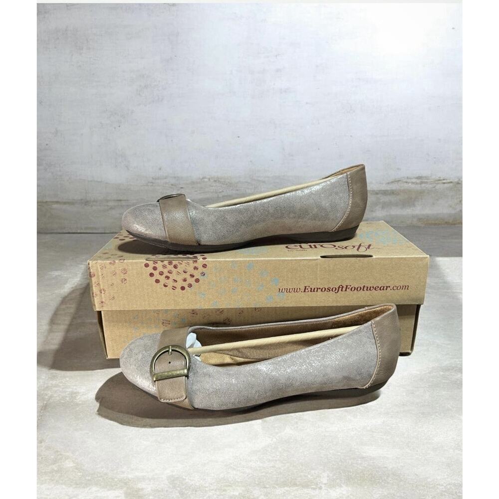 Eurosoft Women's Tracey Flats Size 8.5 M EU 39.5 NIB